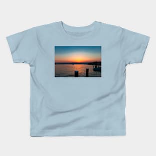 Sunset over Lake Garda Kids T-Shirt